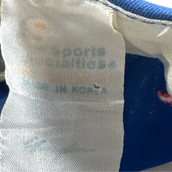 Vntg New York Mets MLB Twill Snapback Hat Blue & Orange Athleisure - Picture 7 of 8